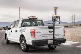 Topcon survey-equipped Ford F-150 at Spring Mountain Motorsports Ranch, commercial photography Fort Worth, Texas