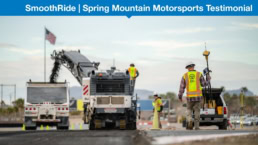 Topcon surveyor with GPS equipment at Spring Mountain Motorsports Ranch, industrial photography Fort Worth, Texas