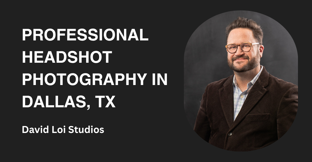 Professional headshot of man in brown blazer, headshot photography Dallas, Texas — David Loi Studios