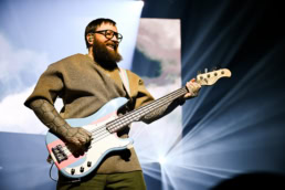 Imagen Dragon performing on stage at Dallas event, event photography Dallas, Texas