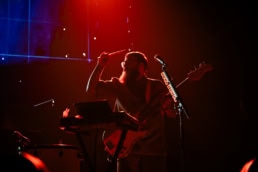 Imagen Dragons performing live on stage, Dallas events photography by David Loi Studios