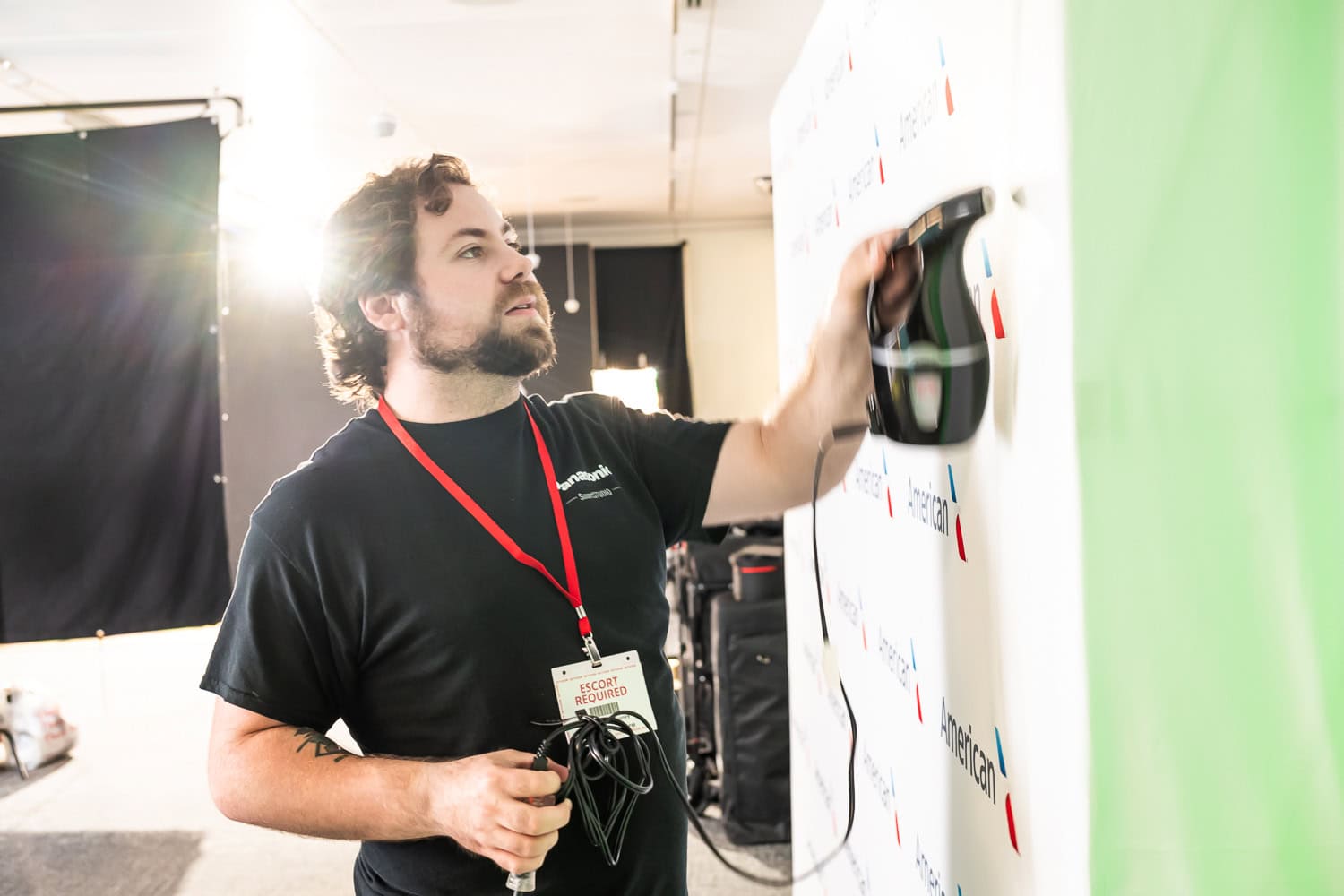 BTS with Arcpoint Studios as Director George Apodaca puts crew in motion