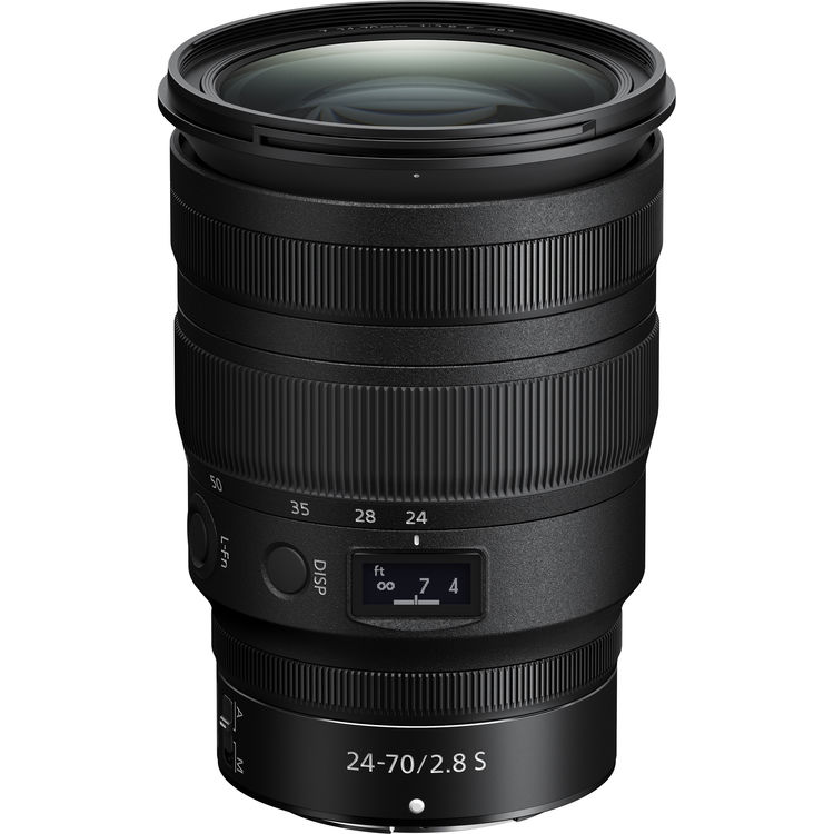 Nikon Z 24-70mm f/2.8 S standard commercial zoom lens