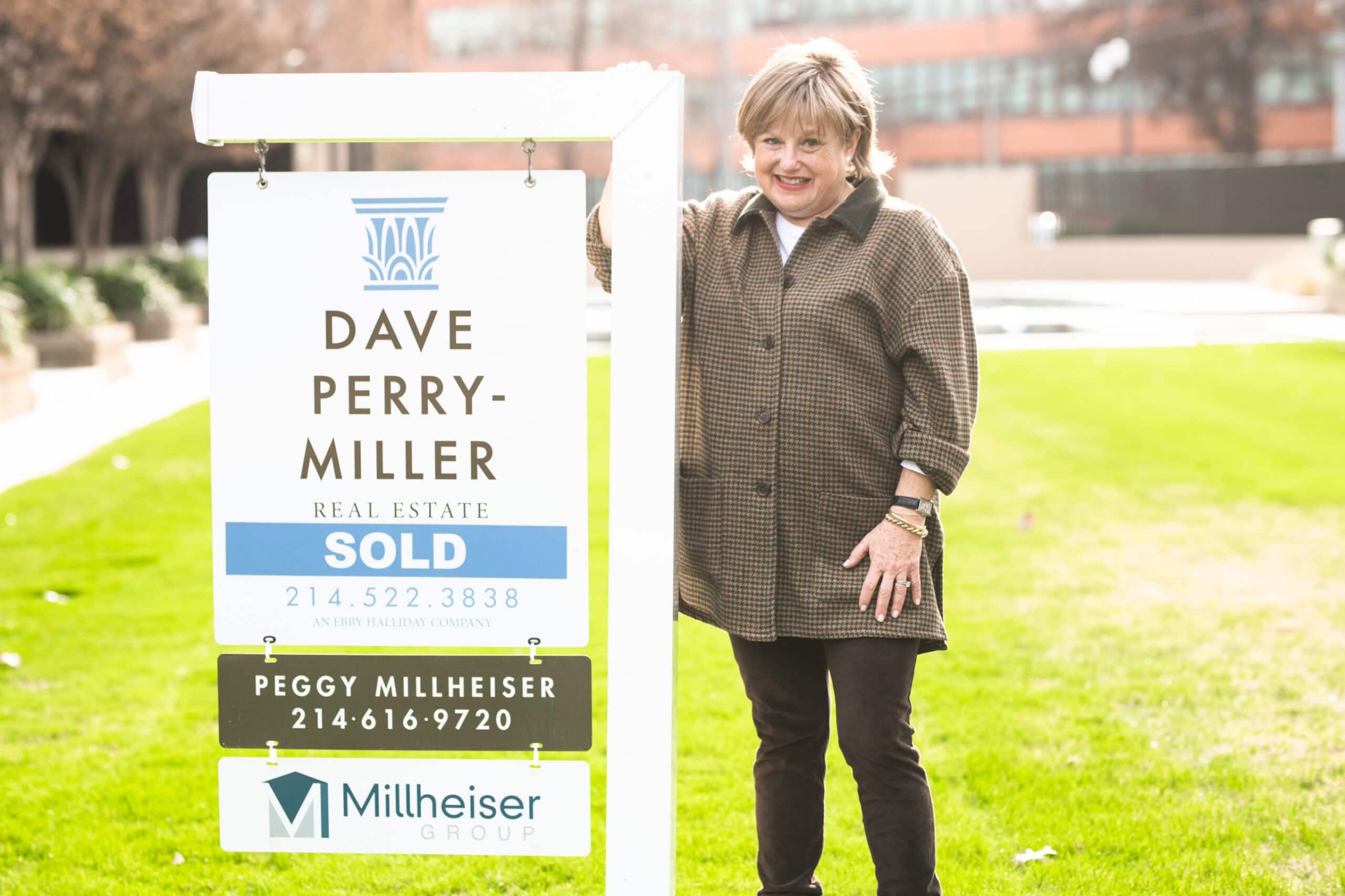 Real estate executive photographed on location, personal branding photography in Richardson, Texas by David Loi Studios